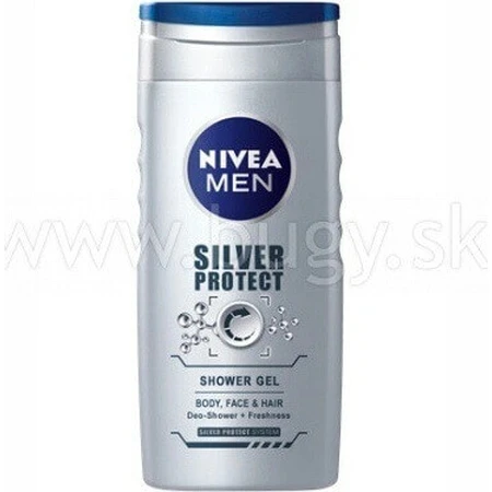 NIVEA MEN SHOWER GEL Silver protect 1×250 мл, гель для душу: ціни та характеристики