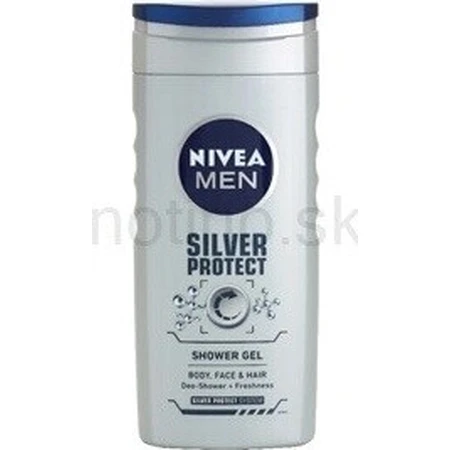 NIVEA MEN SHOWER GEL Silver protect 1×250 мл, гель для душу: ціни та характеристики