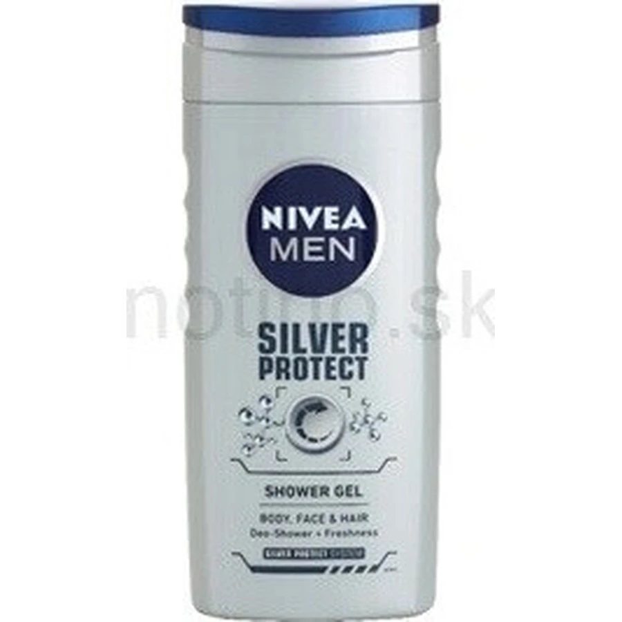 NIVEA MEN SHOWER GEL Silver protect 1×250 мл, гель для душу: ціни та характеристики
