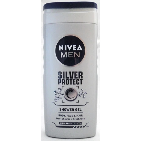 NIVEA MEN SHOWER GEL Silver protect 1×250 мл, гель для душу: ціни та характеристики
