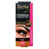 Крем-фарба для вій та брів Black, 15 мл, Delia Cosmetics