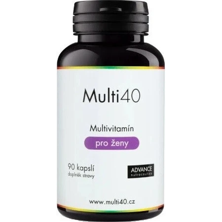 Multi40 для жінок 90 капс. - унікальний мультивітамін 1×90 капс., дієтична добавка: ціни та характеристики