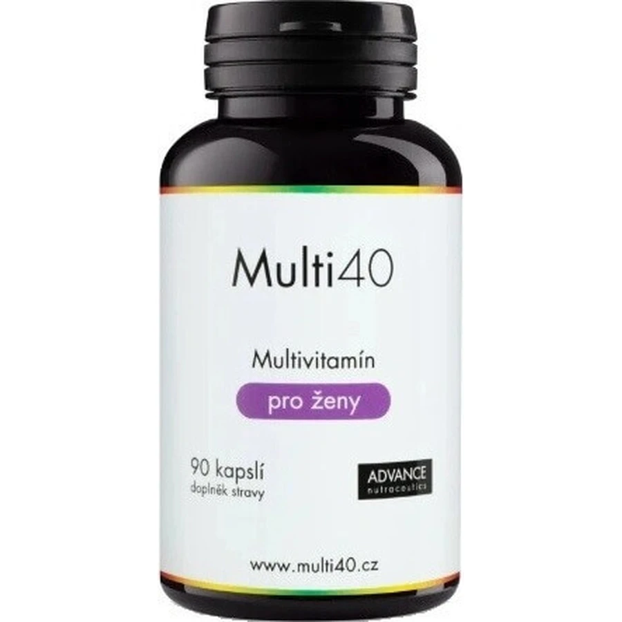 Multi40 для жінок 90 капс. - унікальний мультивітамін 1×90 капс., дієтична добавка: ціни та характеристики