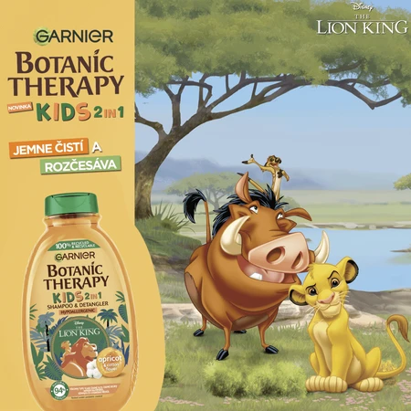 Garnier Botanic Therapy Disney Kids 2в1 Шампунь та кондиціонер Король Лев Абрикос 400 мл: ціни та характеристики