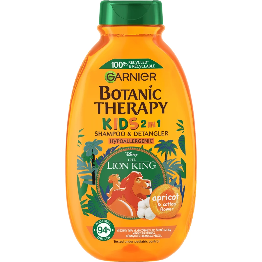 Garnier Botanic Therapy Disney Kids 2в1 Шампунь та кондиціонер Король Лев Абрикос 400 мл: ціни та характеристики