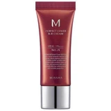 BB-крем M Perfect Cover SPF42/PA+++++, оттенок 21/Light Beige, 20 мл, Missha