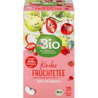 DmBio Фруктовый чай для детей ECO, 20 шт.