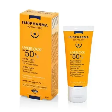 Isis Pharma UVEBLOCK UVEBLOCK Матуючий захисний флюїд із сонцезахистом SPF 50+, 40 мл: ціни та характеристики