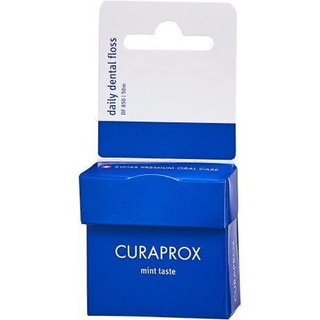 Зубна нитка Curaprox DF 850 щоденна 50 м: ціни та характеристики