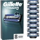 Gillette Mach3 Змінні бритвені головки для muov 8 шт
