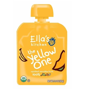 Органічне пюре з банана, манго та абрикоса, 90 г, Ella's Kitchen