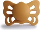 FRIGG Butterfly Анатомическая силиконовая пустышка Honey Gold, 0-6м 1×1шт, силиконовая пустышка