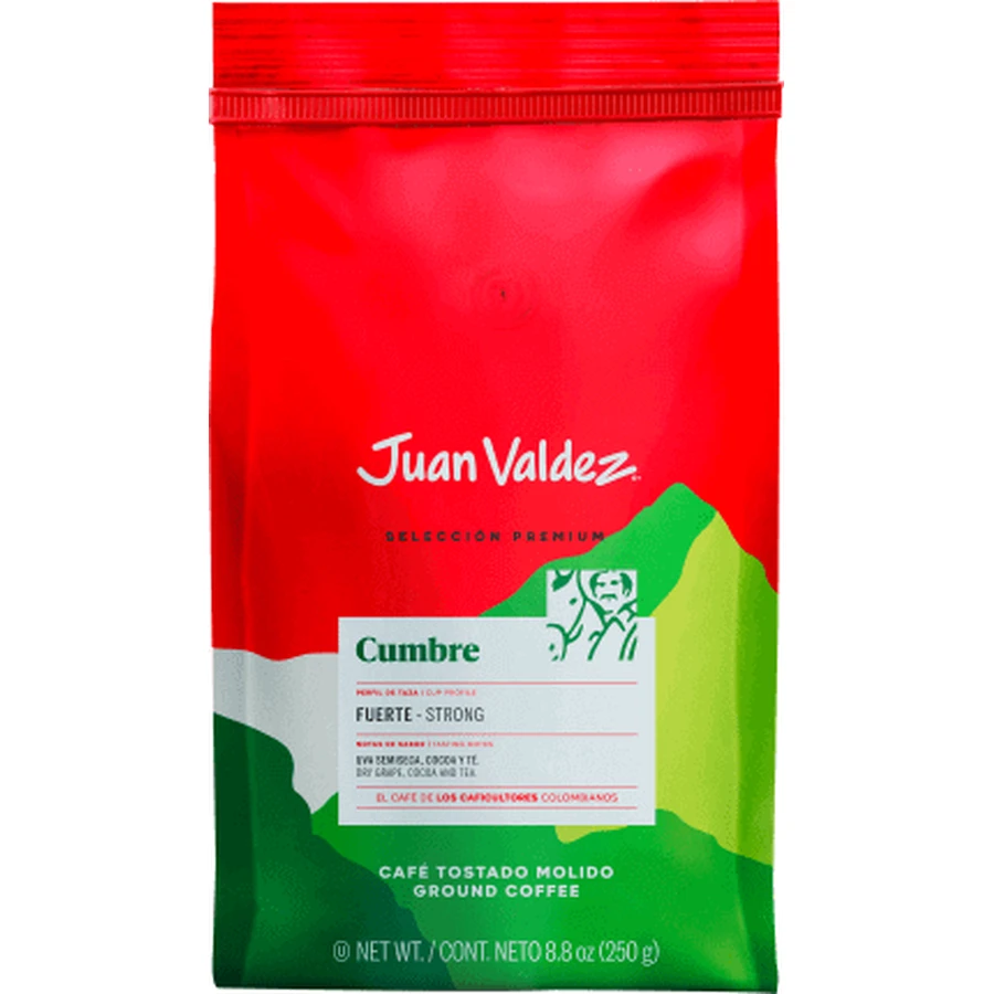 Кофе Juan Valdez Cumbre молотый, 250 г: цены и характеристики