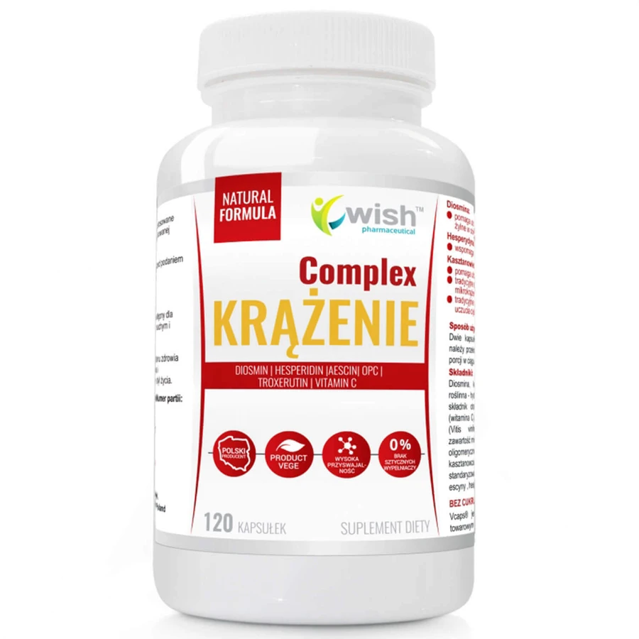 Комплекс Wish Krenie, 120 капсул: цены и характеристики