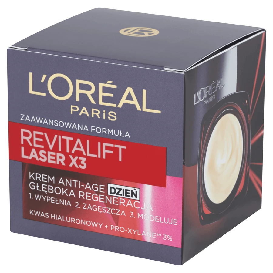 L Oreal Paris Revitalift Laser x3 Денний крем для обличчя 40+, 50 мл: ціни та характеристики