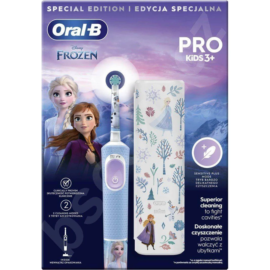 Электрическая зубная щетка Oral-B Pro Kids and Beauty: цены и характеристики
