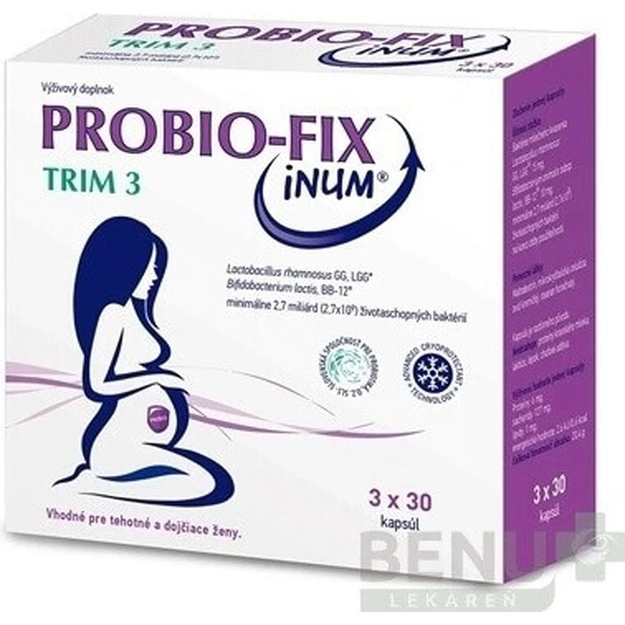 PROBIO-FIX INUM TRIM 3 3×30 cps, дієтична добавка: ціни та характеристики