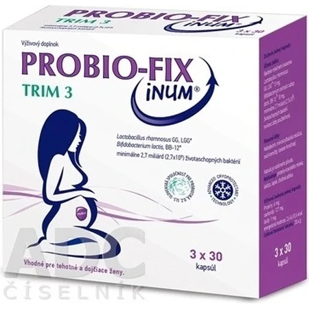PROBIO-FIX INUM TRIM 3 3×30 cps, дієтична добавка: ціни та характеристики