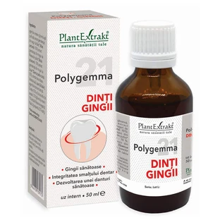 Полигемма 21 Plant Extrakt Polygemma 21 dinti, Gingii, 50 мл 
