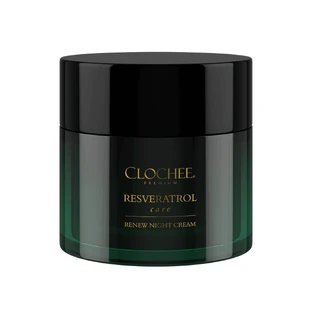 Clochee Premium Resveratrol Care, восстанавливающий ночной крем, 50 мл