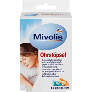 Беруші Mivolis, 16 шт