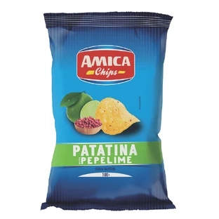 Чіпси з перцем та лимоном, 100 г, Amica
