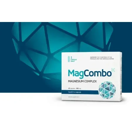 Магниевый комплекс Vitaslim MagCombo 940 мг, 3 шт. х 20 капсул: цены и характеристики