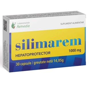 Силімарем 1000 мг Remedia Silimarem, 30 капсул