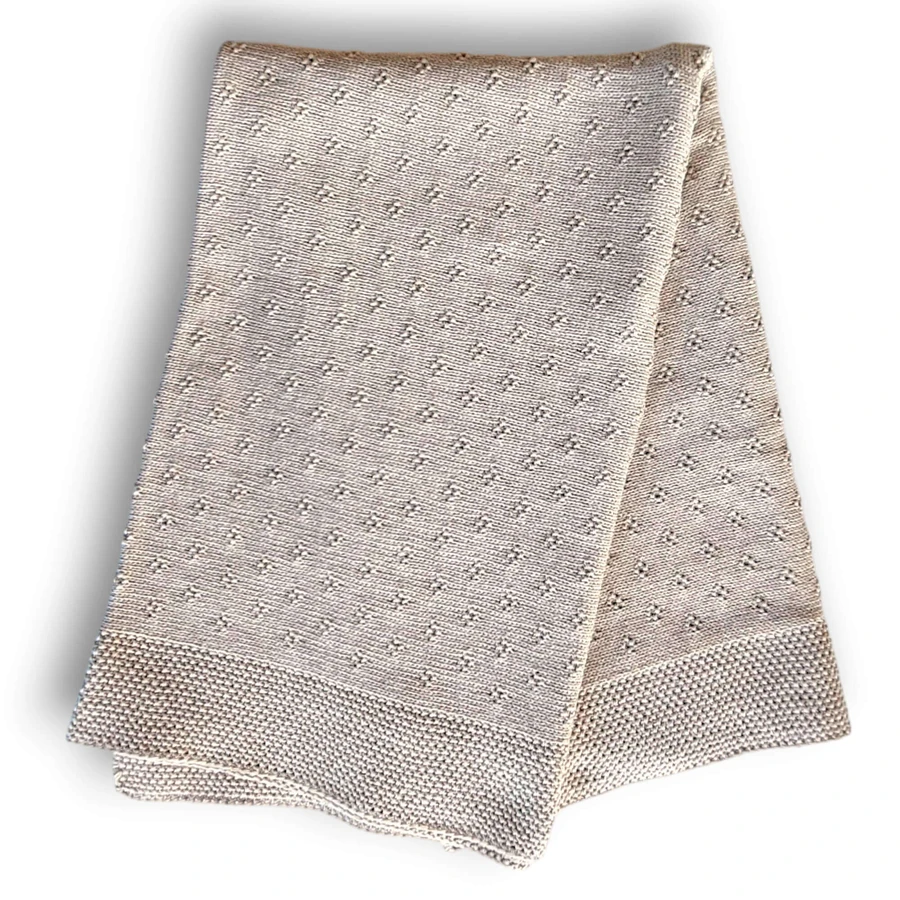 Вязаный плед Douceur, 75 x 95 см, Clair, Tuxi: цены и характеристики