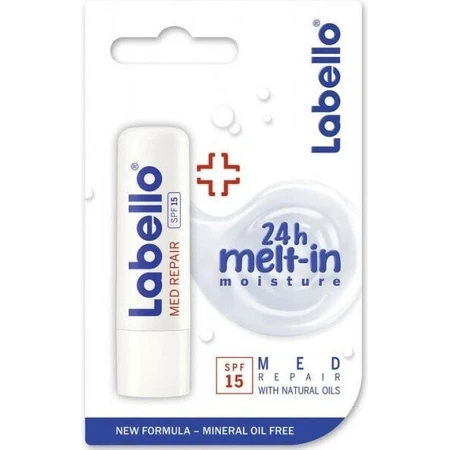 Labello MED REPAIR SPF 15 4×8 г, бальзам для губ: ціни та характеристики