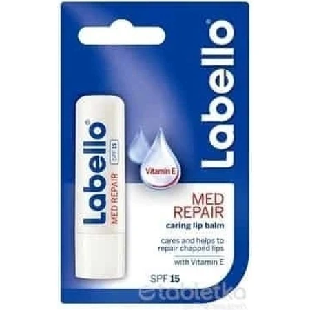 Labello MED REPAIR SPF 15 4×8 г, бальзам для губ: ціни та характеристики