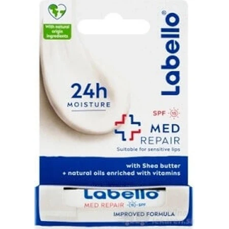 Labello MED REPAIR SPF 15 4×8 г, бальзам для губ: ціни та характеристики