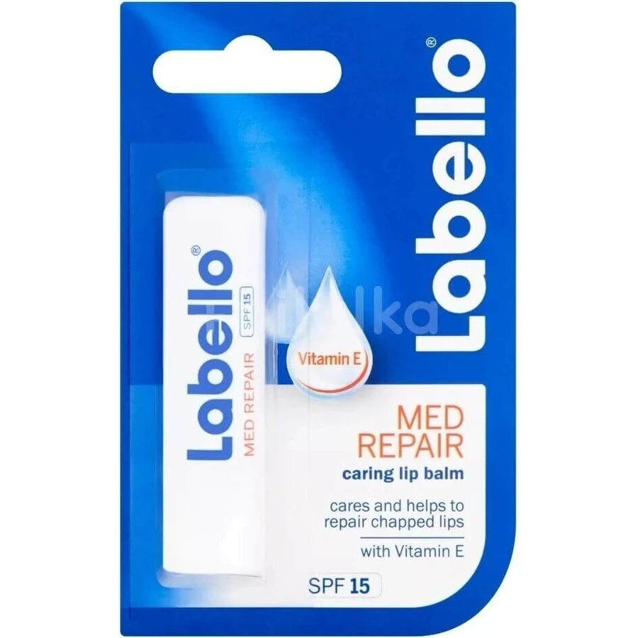 Labello MED REPAIR SPF 15 4×8 г, бальзам для губ: ціни та характеристики