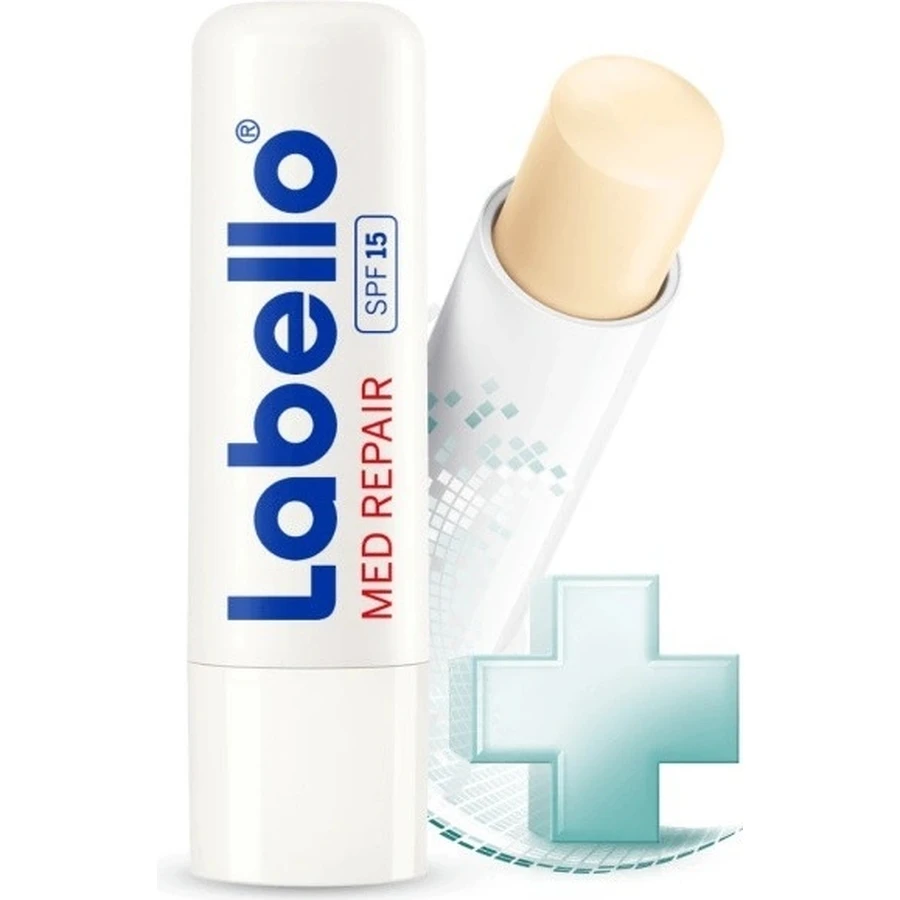 Labello MED REPAIR SPF 15 4×8 г, бальзам для губ: ціни та характеристики