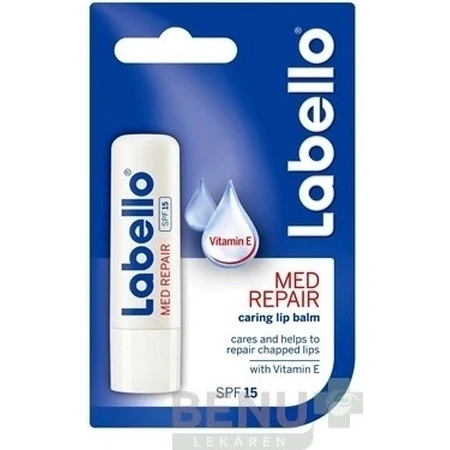 Labello MED REPAIR SPF 15 4×8 г, бальзам для губ: ціни та характеристики