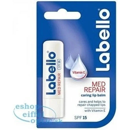 Labello MED REPAIR SPF 15 4×8 г, бальзам для губ: ціни та характеристики