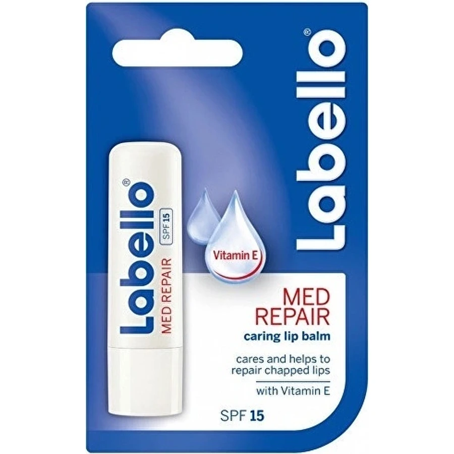 Labello MED REPAIR SPF 15 4×8 г, бальзам для губ: ціни та характеристики