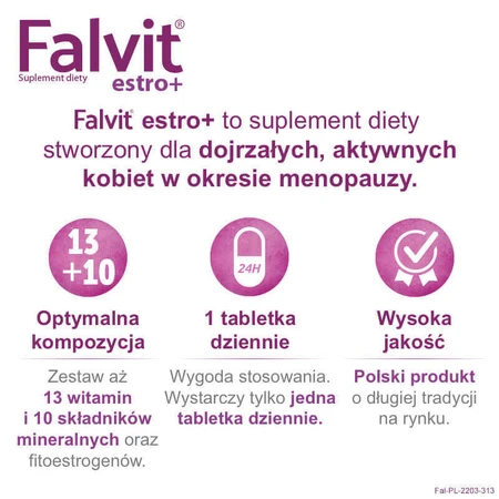 Фалвіт Естро+, 60 таблеток ЗАБРУДНЕНА УПАКОВКА: ціни та характеристики