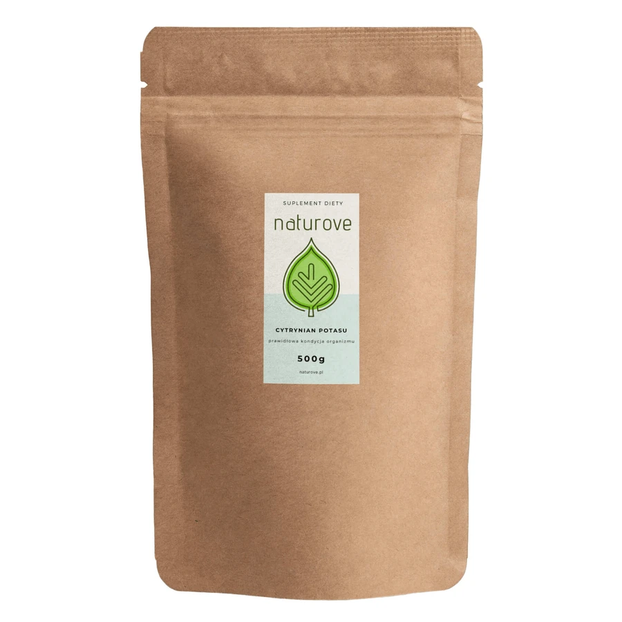 Цитрат калію Naturove, порошок, 500 г: ціни та характеристики
