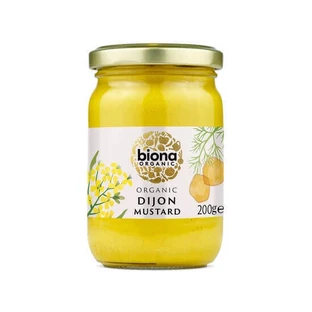 Органическая дижонская горчица, 200 г, Biona Organic