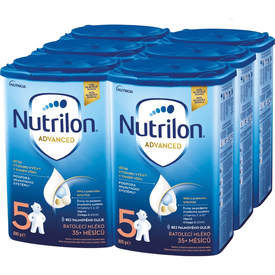Суха молочна суміш Nutrilon 5 6 х 800 г: ціни та характеристики