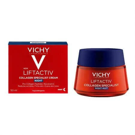Нічний крем Vichy Liftactiv Collagen Specialist 50 мл: ціни та характеристики