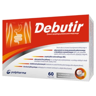 Дебутір Polpharma Debutir, 60 капсул