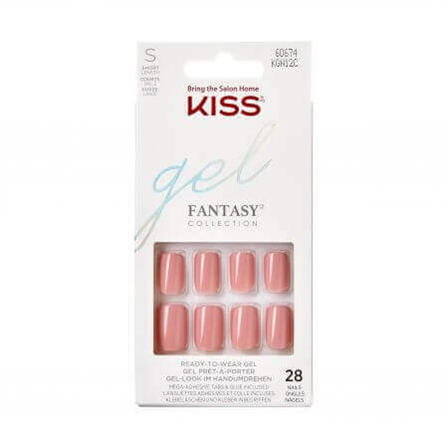 Гель-краска Fantasy Colour, короткие ленты-сквояжи, поцелуй: цены и характеристики