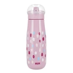 NUK Mini-Me FLip, пляшечка для пиття з нагубником 2-в-1, рожева, від 12 місяців, 450 мл: ціни та характеристики