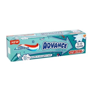 Детская зубная паста Advance 9-12 лет, 75 мл, Aquafresh