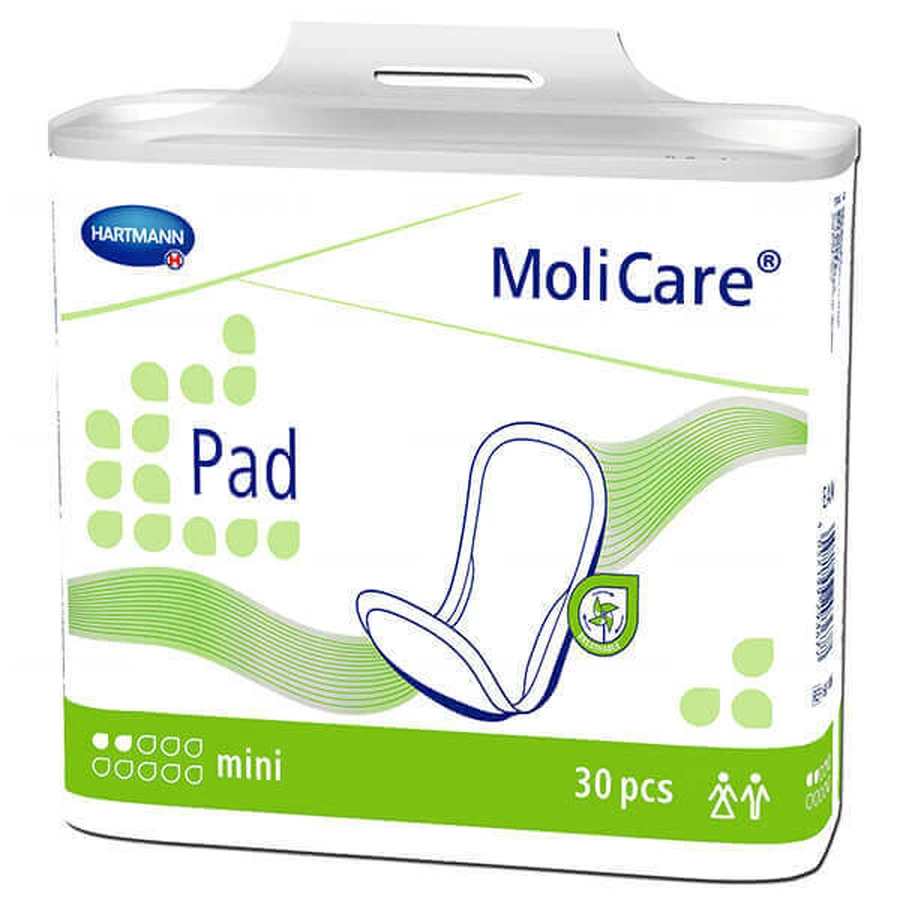 MoliCare Pad, хлороїдні прокладки, міні, 2 краплі, 30 шт.: ціни та характеристики
