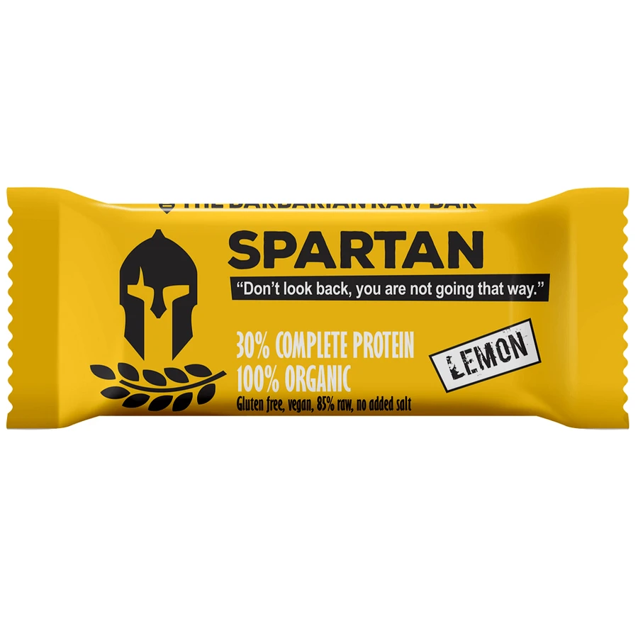 Органический протеиновый батончик с лимоном Spartan, 50 гр, The Barbarian: цены и характеристики