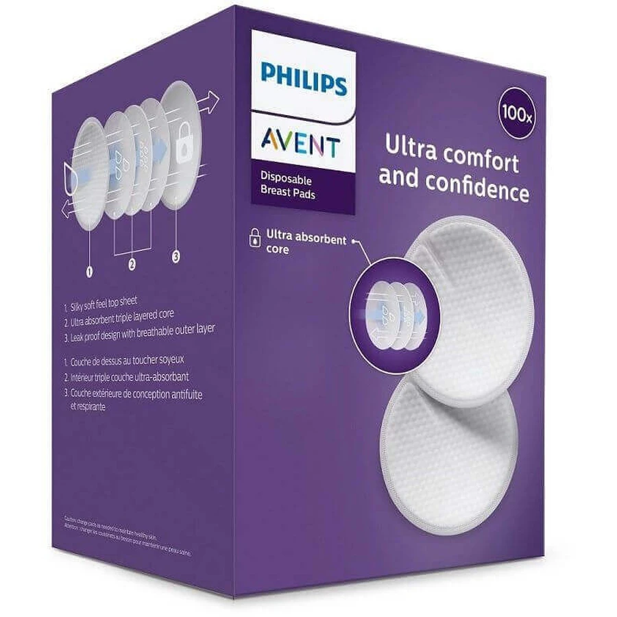 Philips Avent Прокладки для грудей одноразові 100 шт: ціни та характеристики