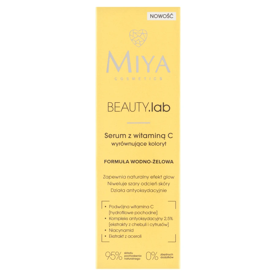 Miya Cosmetics BEAUTY.lab Выравнивающая сыворотка с витамином С, 30 мл: цены и характеристики